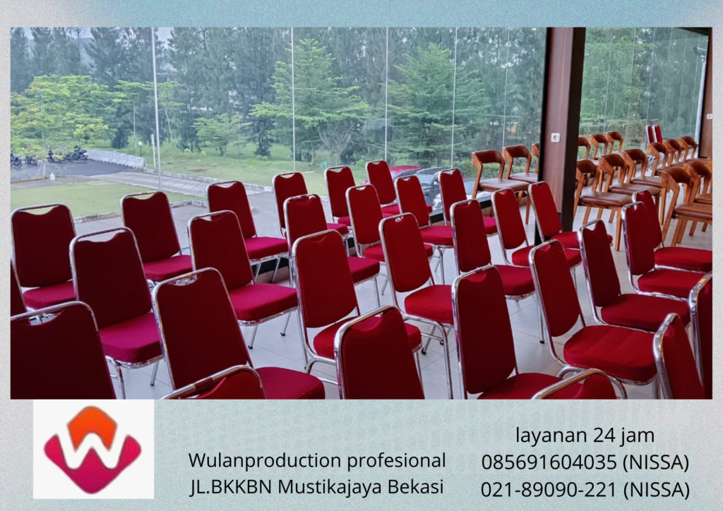 Sewa Kursi Event Futura Polos Merah Area Deltamas Cikarang
