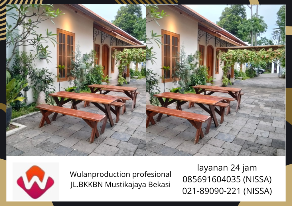 Rental Kursi Taman Lengkap Meja Area jabodetabek