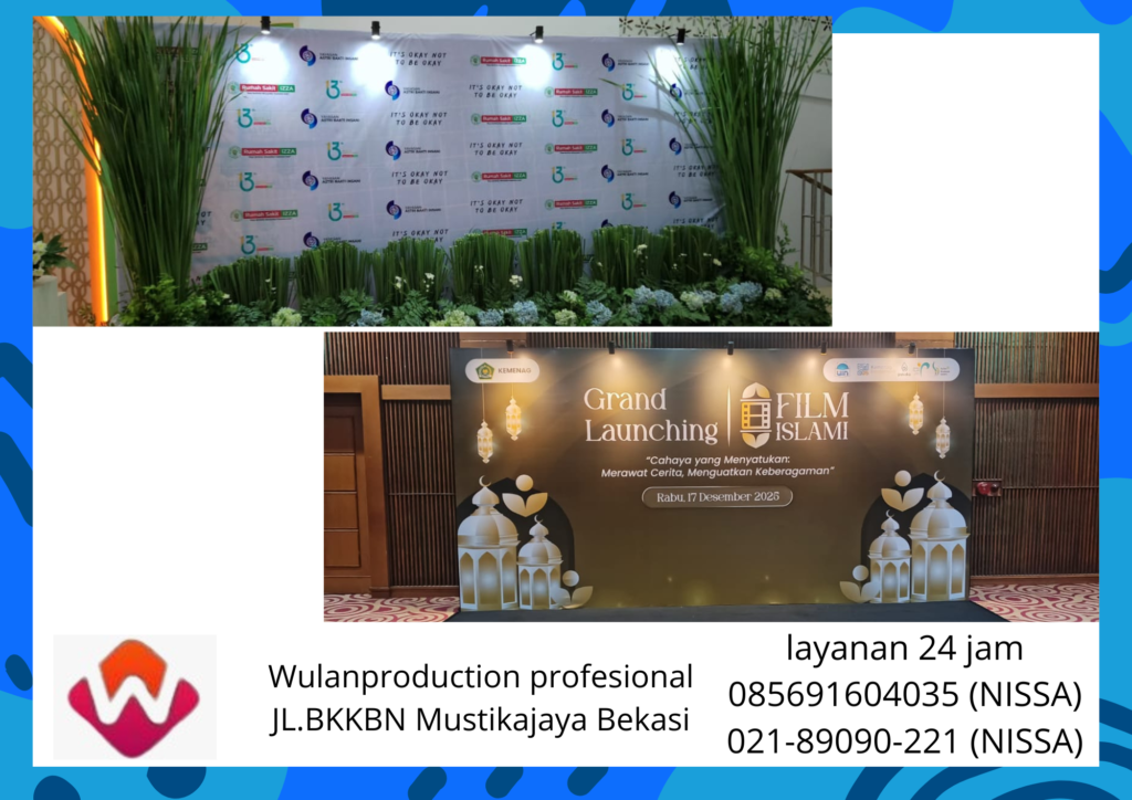 Sewa Backdrop Aneka Ukuran Siap Kirim Area Depok