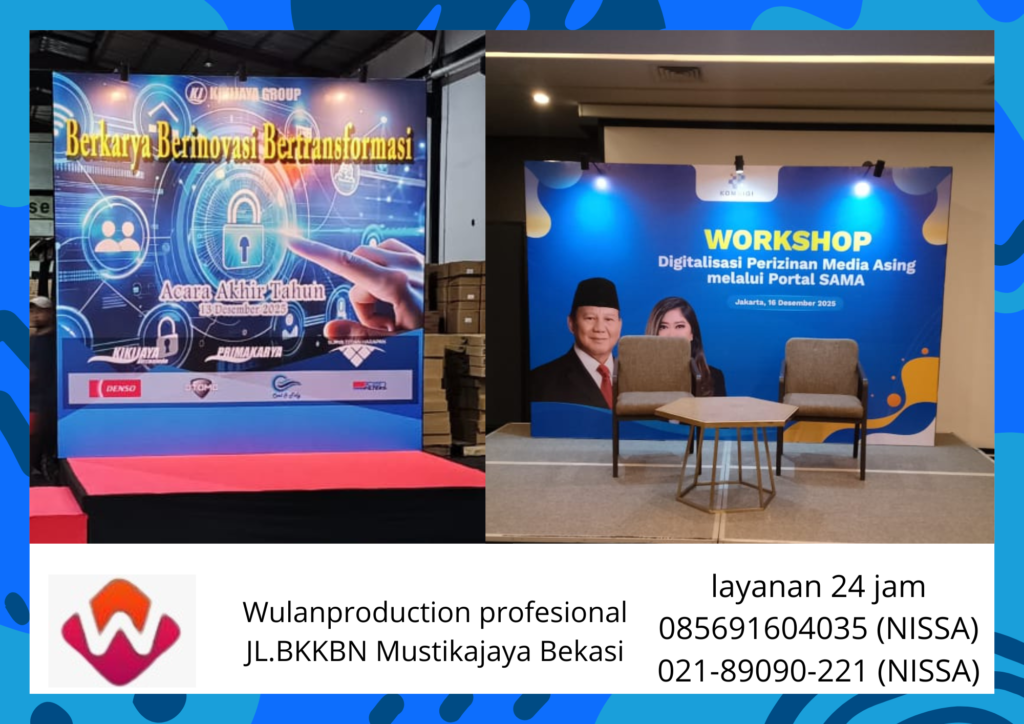 Sewa Backdrop Aneka Ukuran Siap Kirim Area Depok