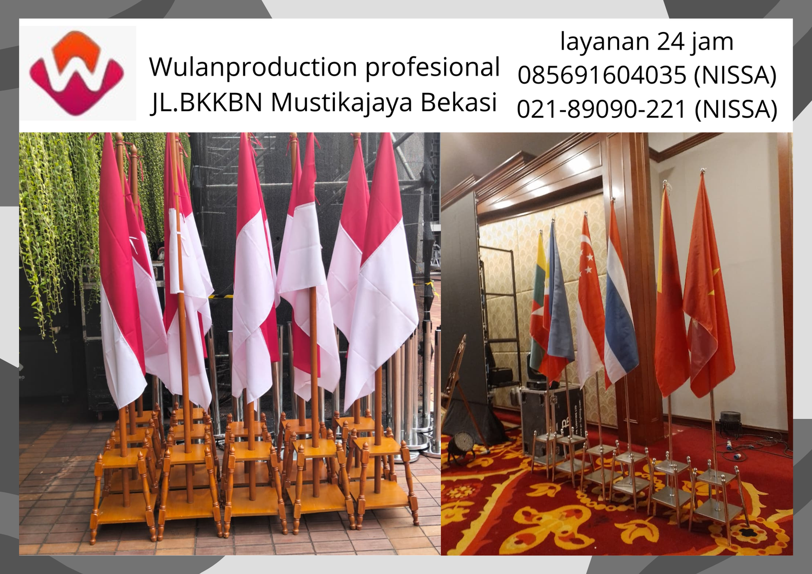 Jasa Rental Tiang Bendera Stainless Area Bandung