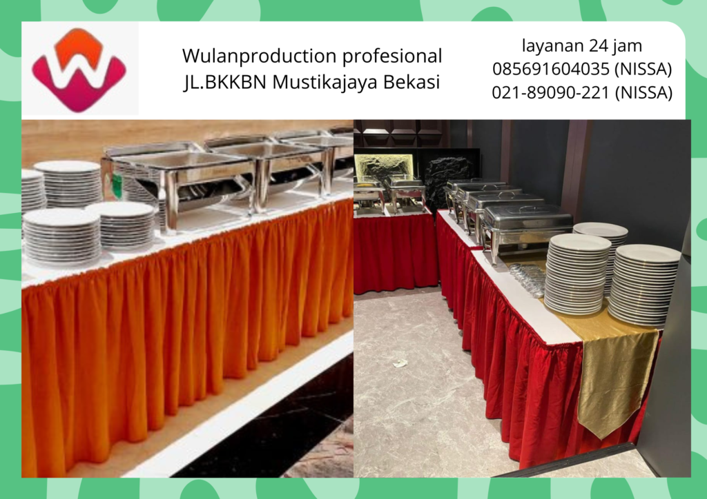 Sewa Meja Ibm dan alat Catering Area Terdekat Jakarta