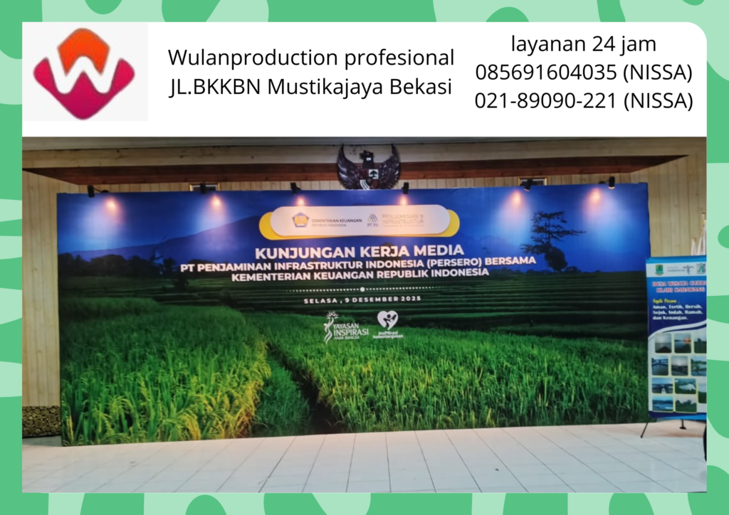 Sewa Backdrop Fin Flexy China Event Depok