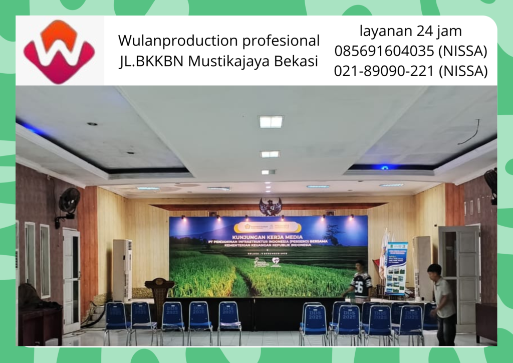 Sewa Backdrop Fin Flexy China Event Depok