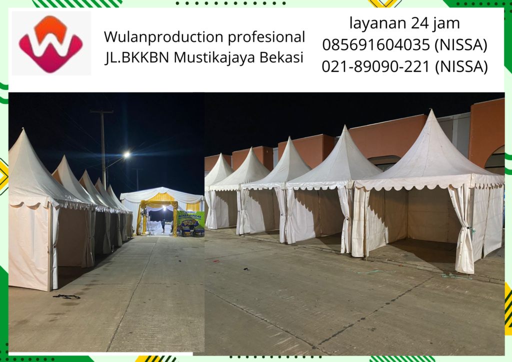Pusat Sewa Tenda Event Akhir Tahun Harga Promo Area Jababeka