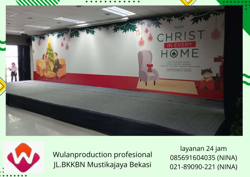 Rental Backdrop Aneka Ukuran Area Jakarta Pusat