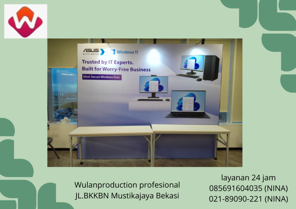 Jasa Rental Backdrop Photo Booth Premium Jakarta