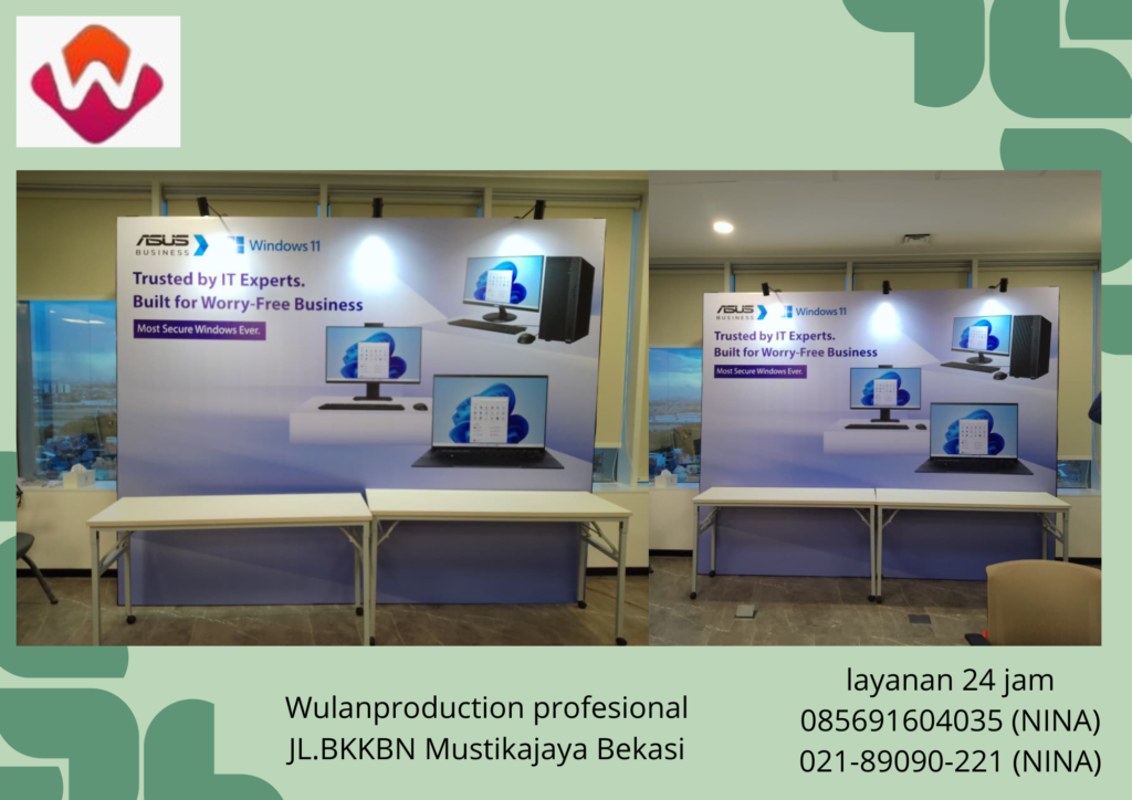 Jasa Rental Backdrop Photo Booth Premium Jakarta