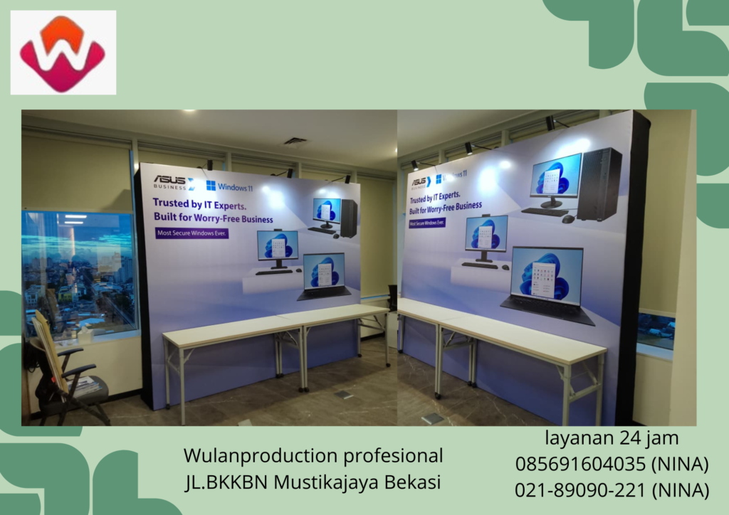 Jasa Rental Backdrop Photo Booth Premium Jakarta