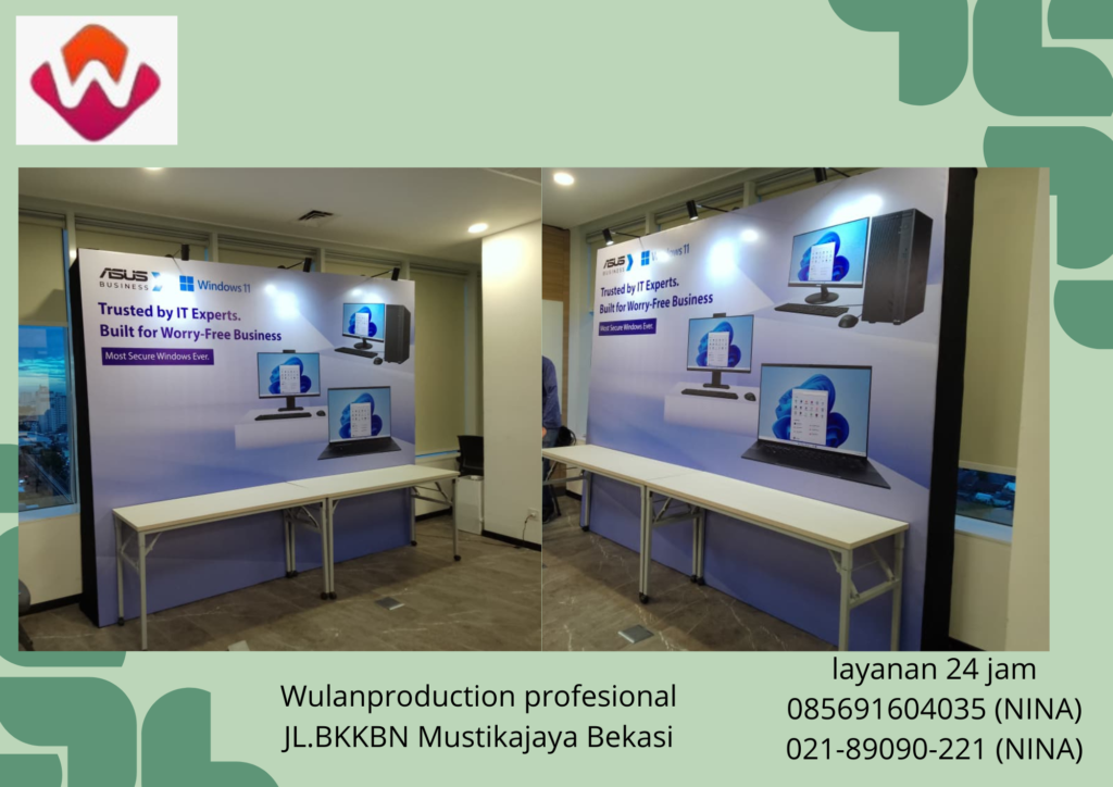 Jasa Rental Backdrop Photo Booth Premium Jakarta