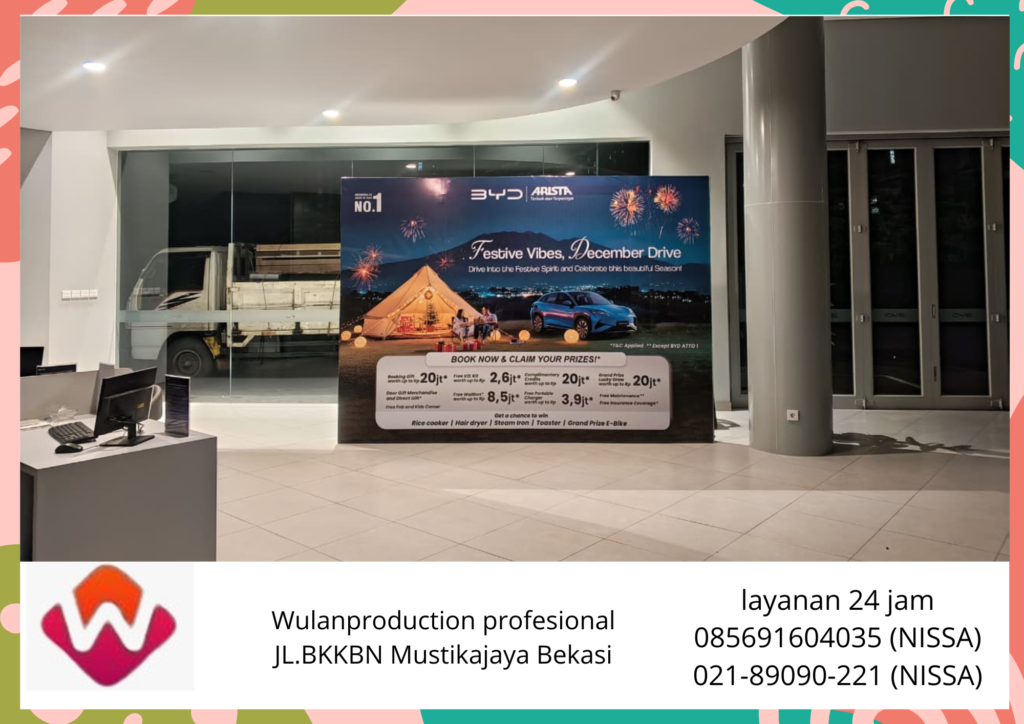 Jasa Rental Pembuatan Backdrop Premium Area Jabodetabek