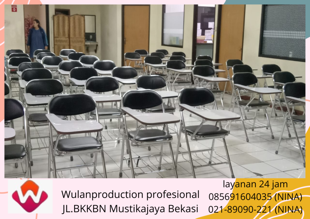 Sewa Kursi Kuliah Lipat Stainless Area Cikarang