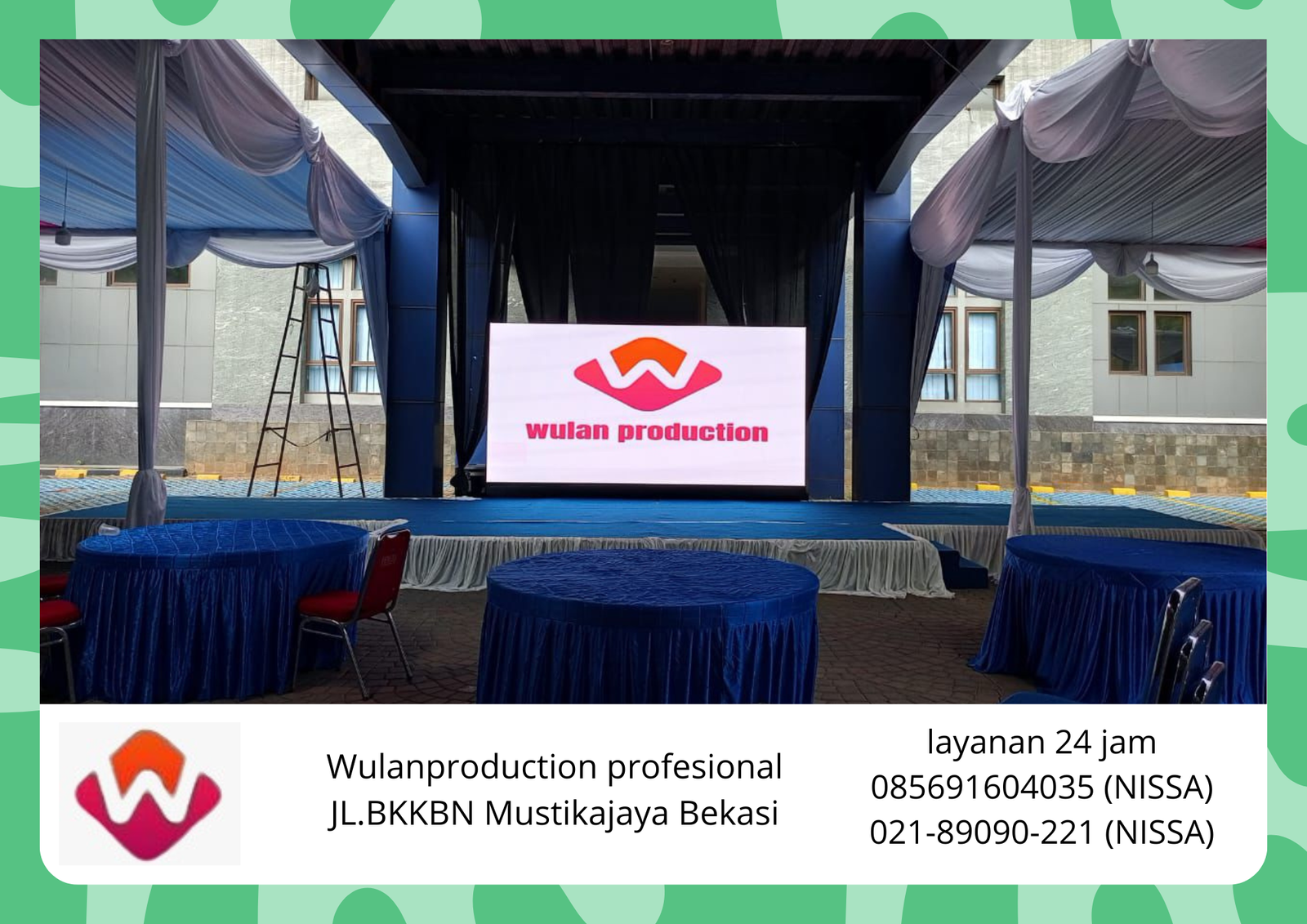 Rental LED P3.9 Videotron Outdoor Area Cikarang Bekasi