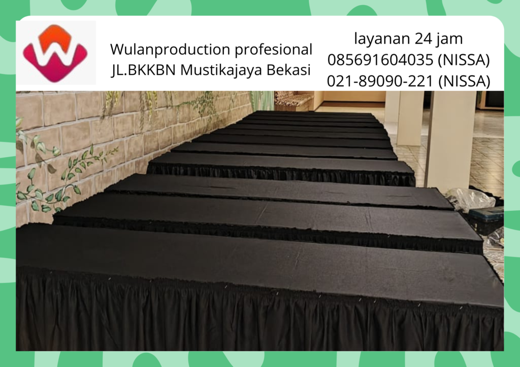 Rental Meja Ibm Ukuran 180x45 Cover Hitam Menteng Jakarta