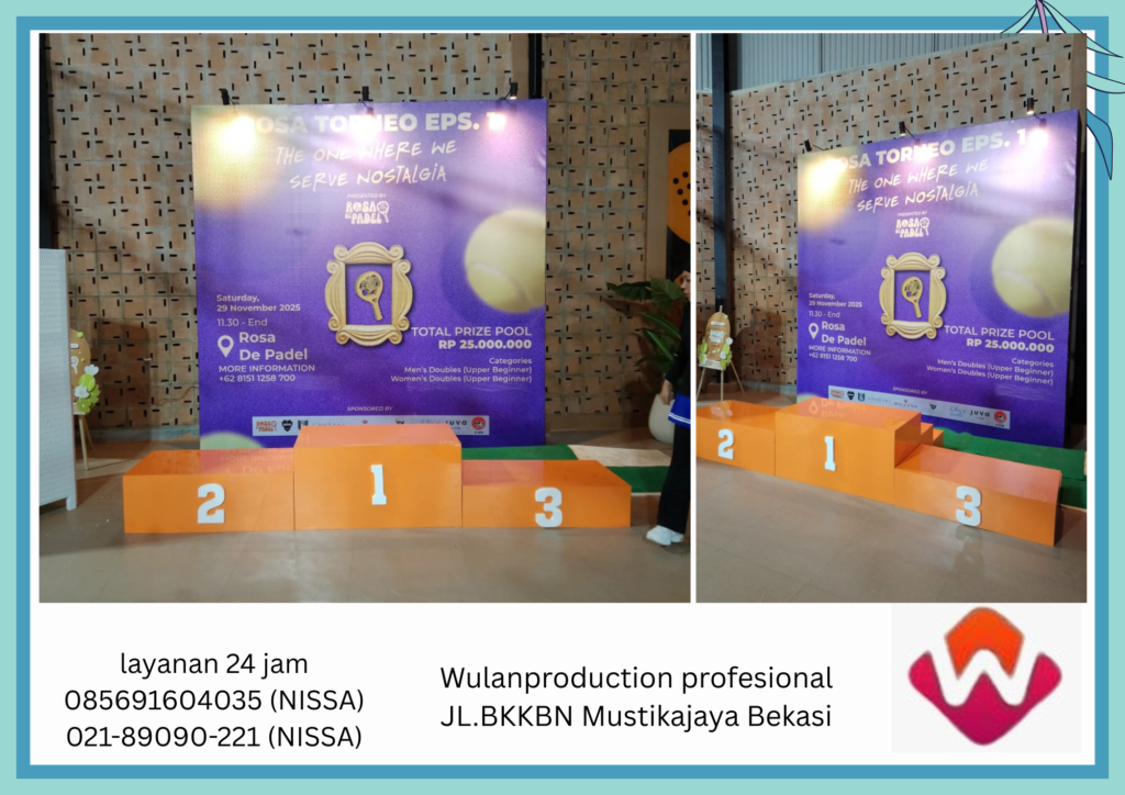 Rental Panggung Podium Juara Area Cibarusah bandung