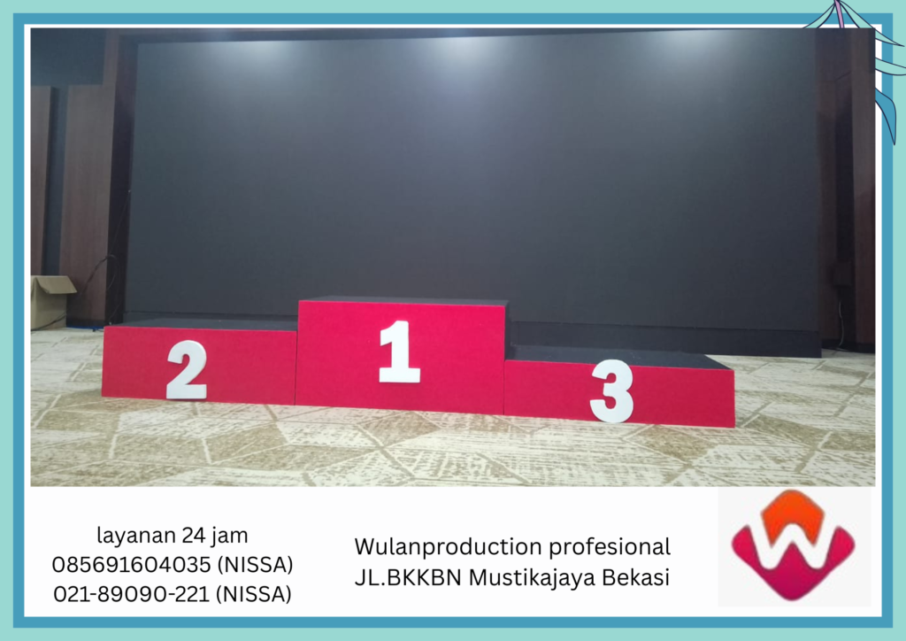 Rental Panggung Podium Juara Area Cibarusah bandung
