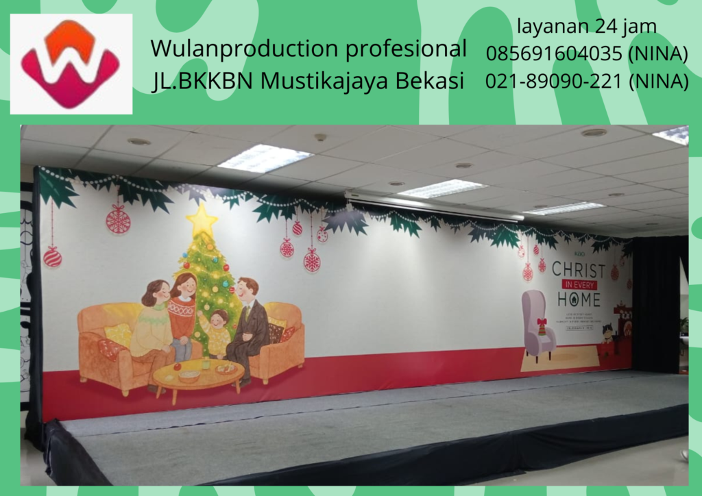 Sewa Backdrop Dan Panggung Siap Kirim Area Bekasi 