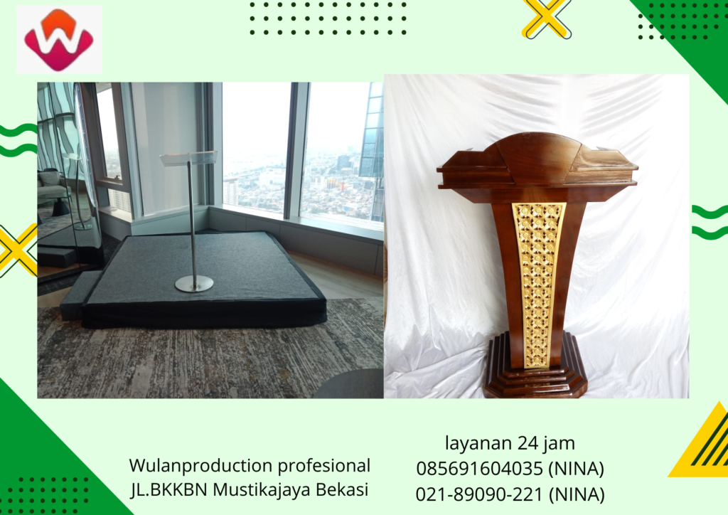 Sewa Berbagai Macam Podium Berkualitas Bogor 