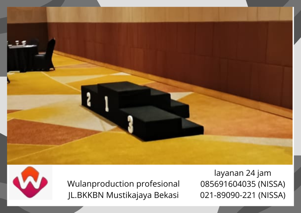 Sewa Podium Juara Karpet Buana Cikarang bogor