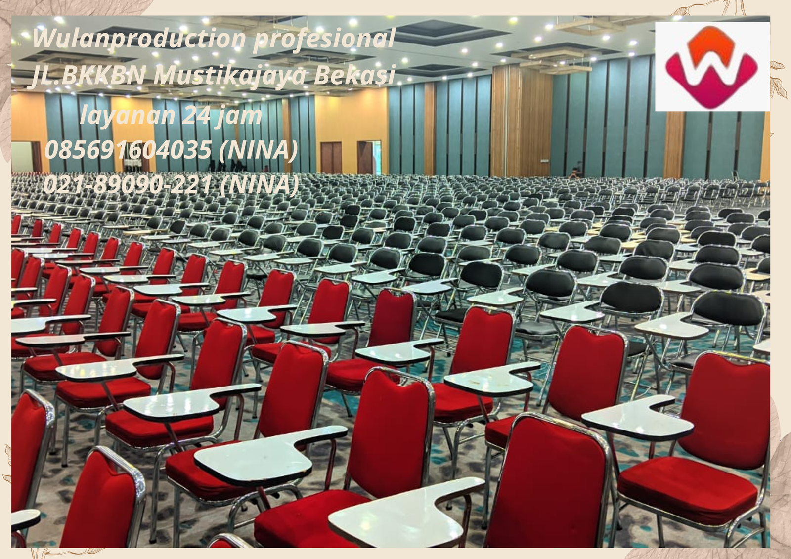Pusat Sewa Aneka Kursi Berkualitas Tangerang Banten