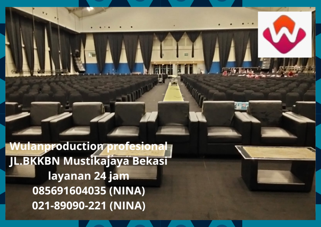 Rental Sofa Kursi Futura Cover Hitam Dan Tiang Antrian Jakarta