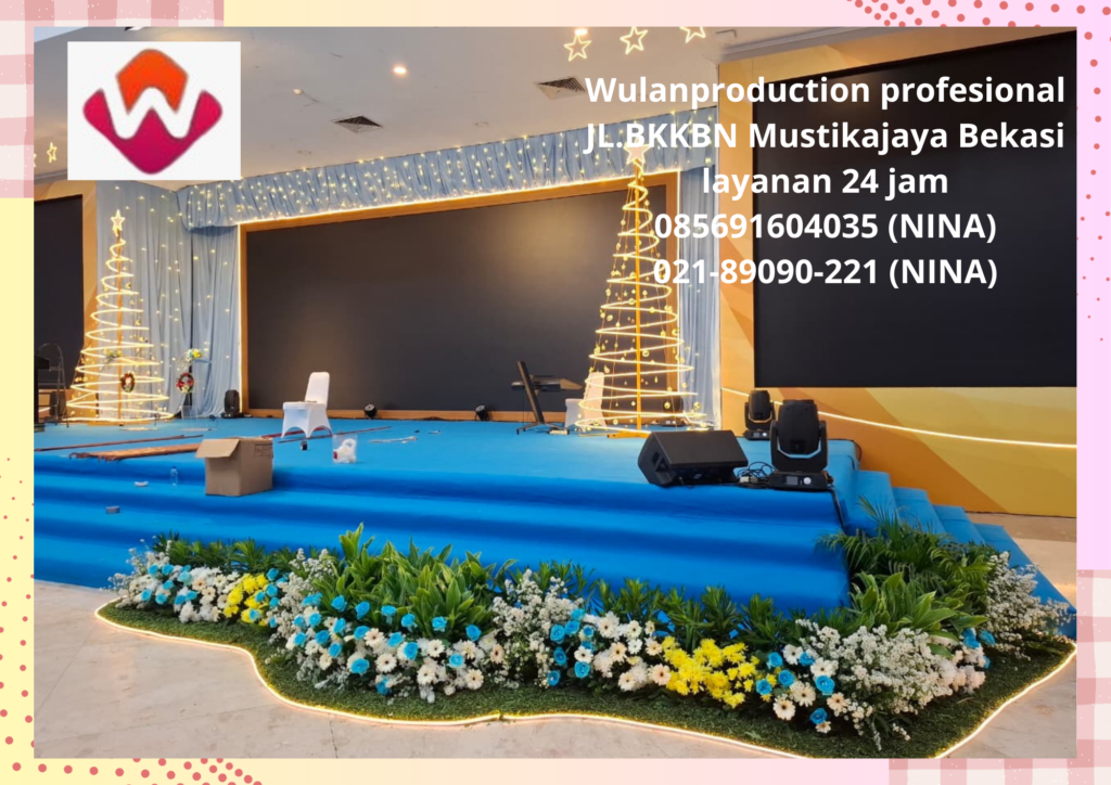 Jasa Mini Garden Panggung Bunga Artificial Plastik Jakarta 