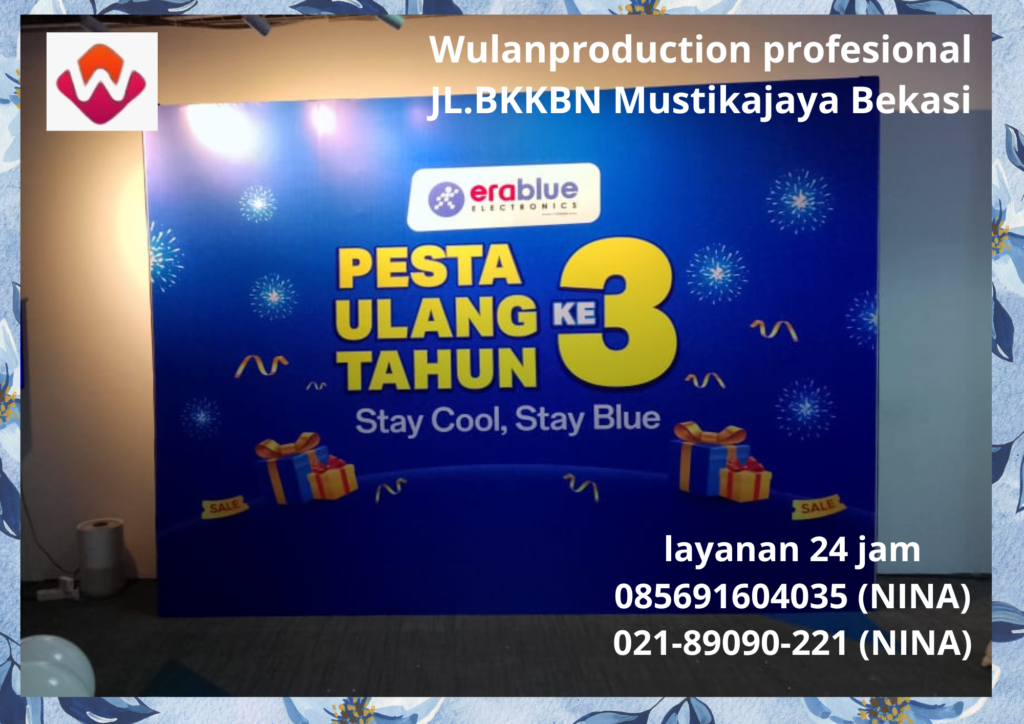 Jasa Sewa Backdrop Photo Booth Area Bekasi