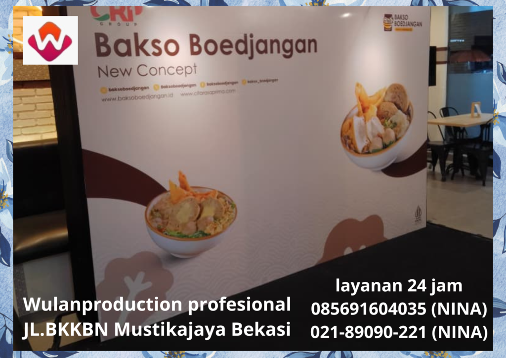 Jasa Sewa Backdrop Photo Booth Area Bekasi
