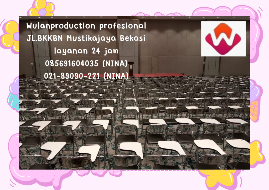 Pusat Rental Kursi Kuliah Paling Terkenal Di Bandung