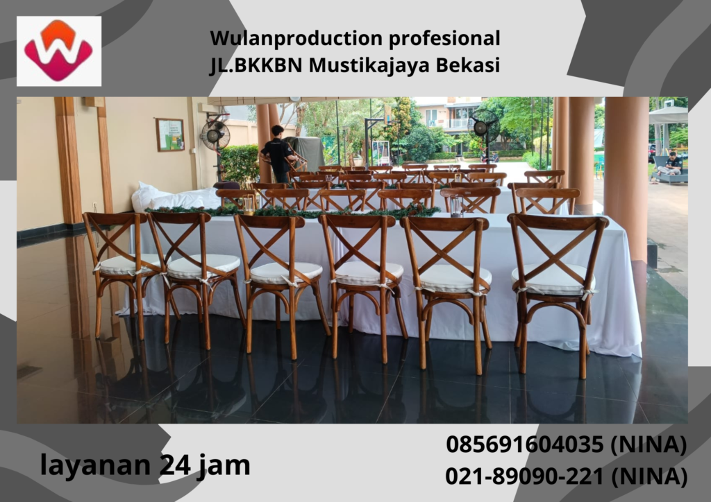 Pusat Rental Kursi Bekasi Kokoh Dan Aman 