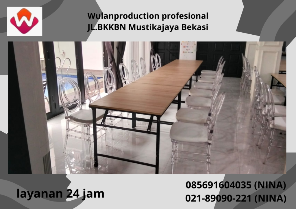 Pusat Rental Kursi Bekasi Kokoh Dan Aman 