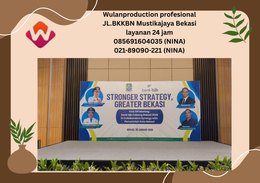 Pusat Sewa Backdrop Panggung Podium Ciamis 