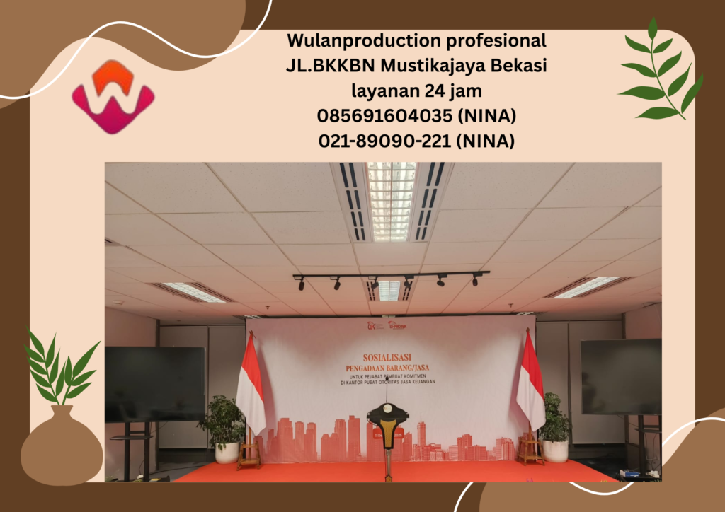 Pusat Sewa Backdrop Panggung Podium Ciamis 