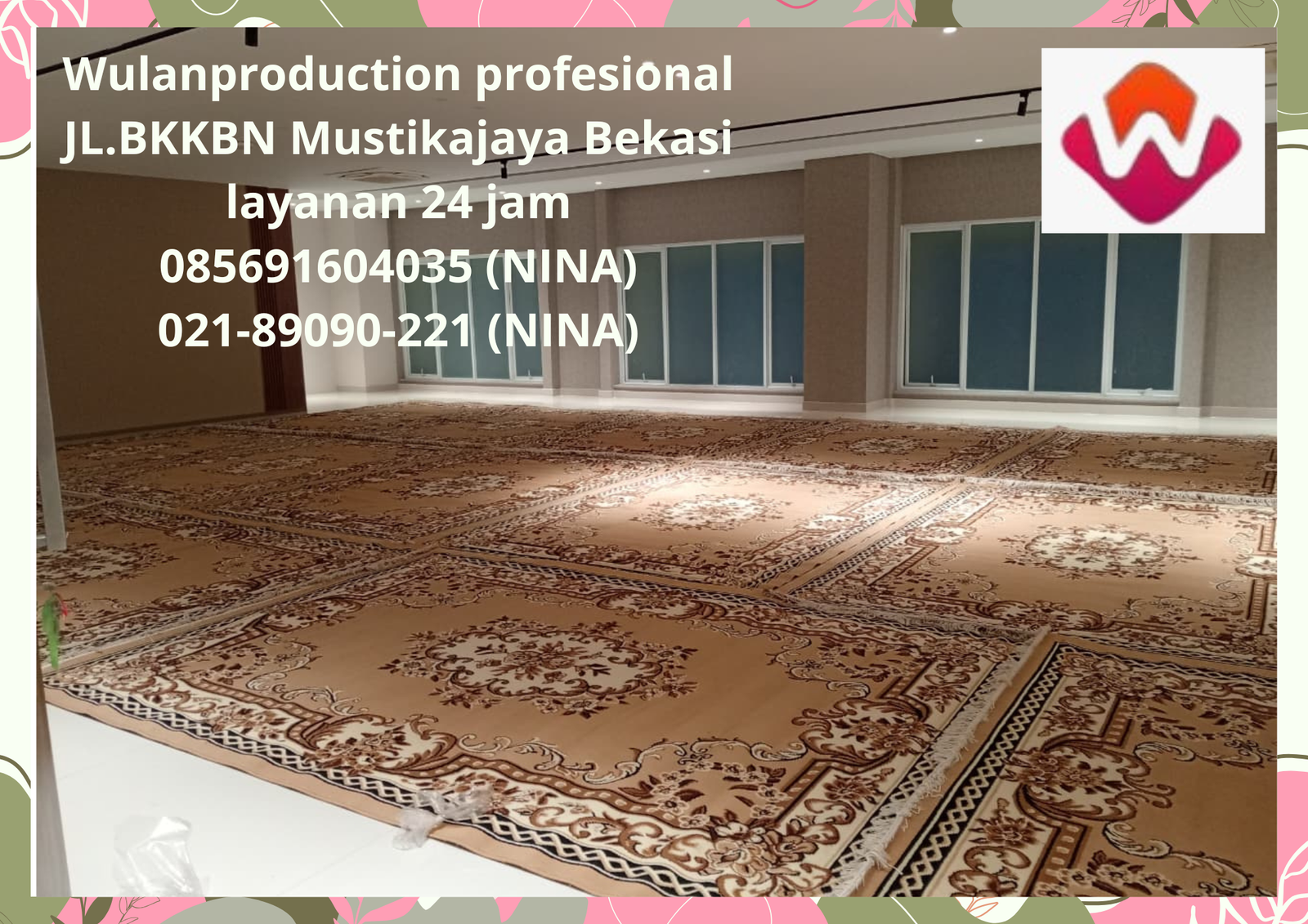 Pusat Sewa Permadani Stok Banyak Siap Kirim Bandung