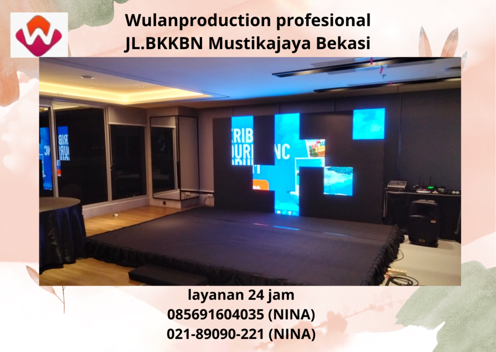 Rental Backdrop dan Panggung Custom Serang Free Ongkir