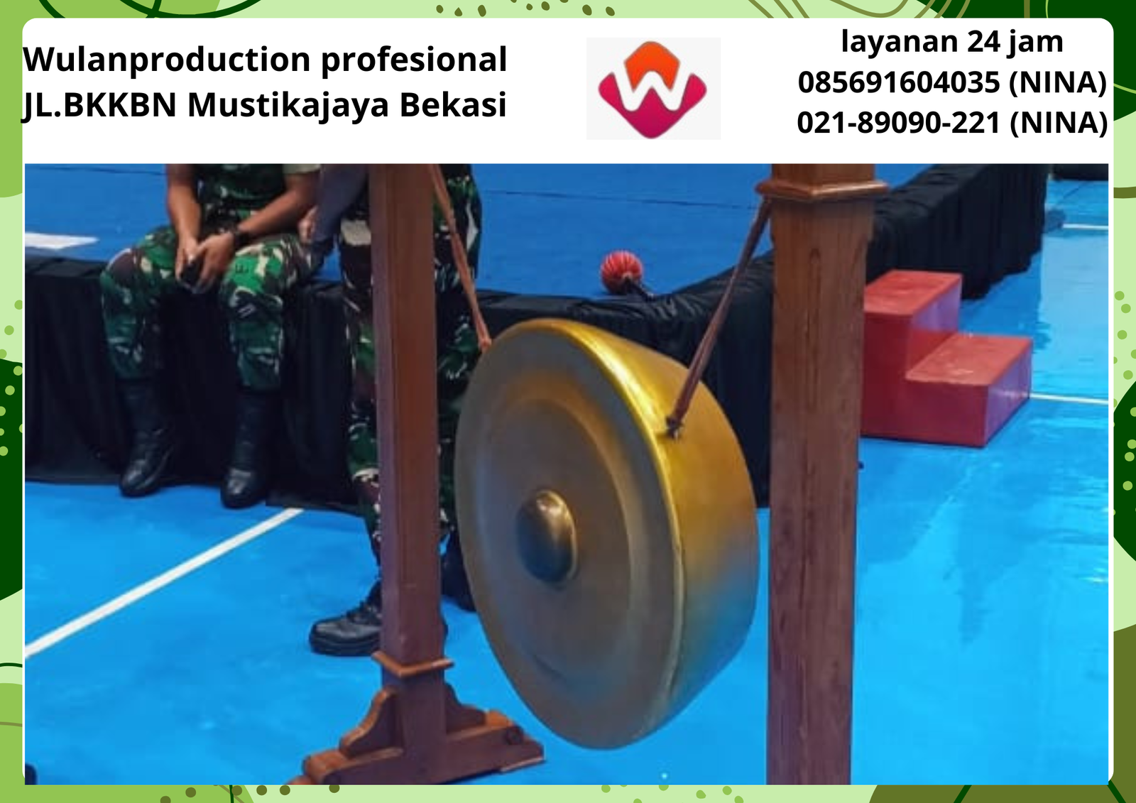 Rental Gong Persemian Standing Gong Dan Pemukul
