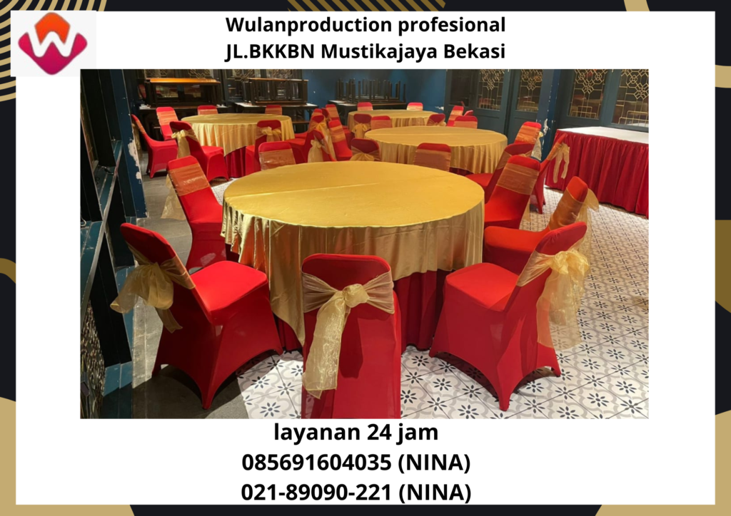 Rental Kursi dan Meja Jakarta Plus Cover