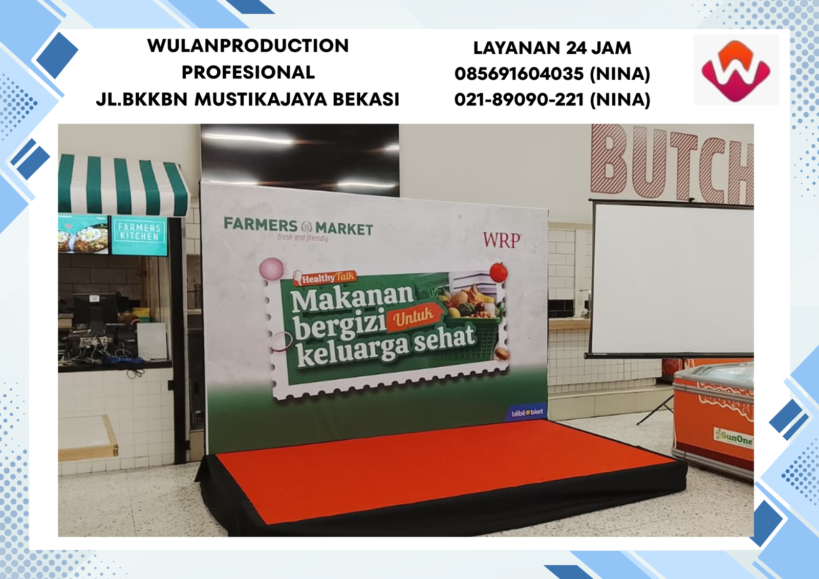 Sewa Backdrop Panggung Dan Podium Area Banten