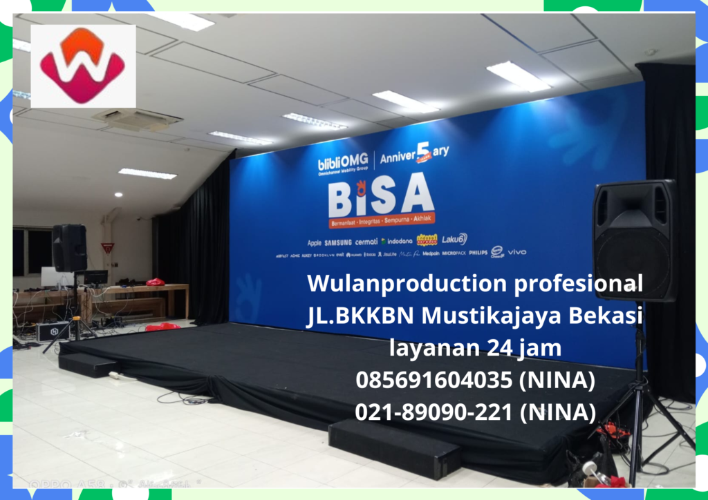 Sewa Panggung Tirai Dan Bckdrop Jakarat Pusat