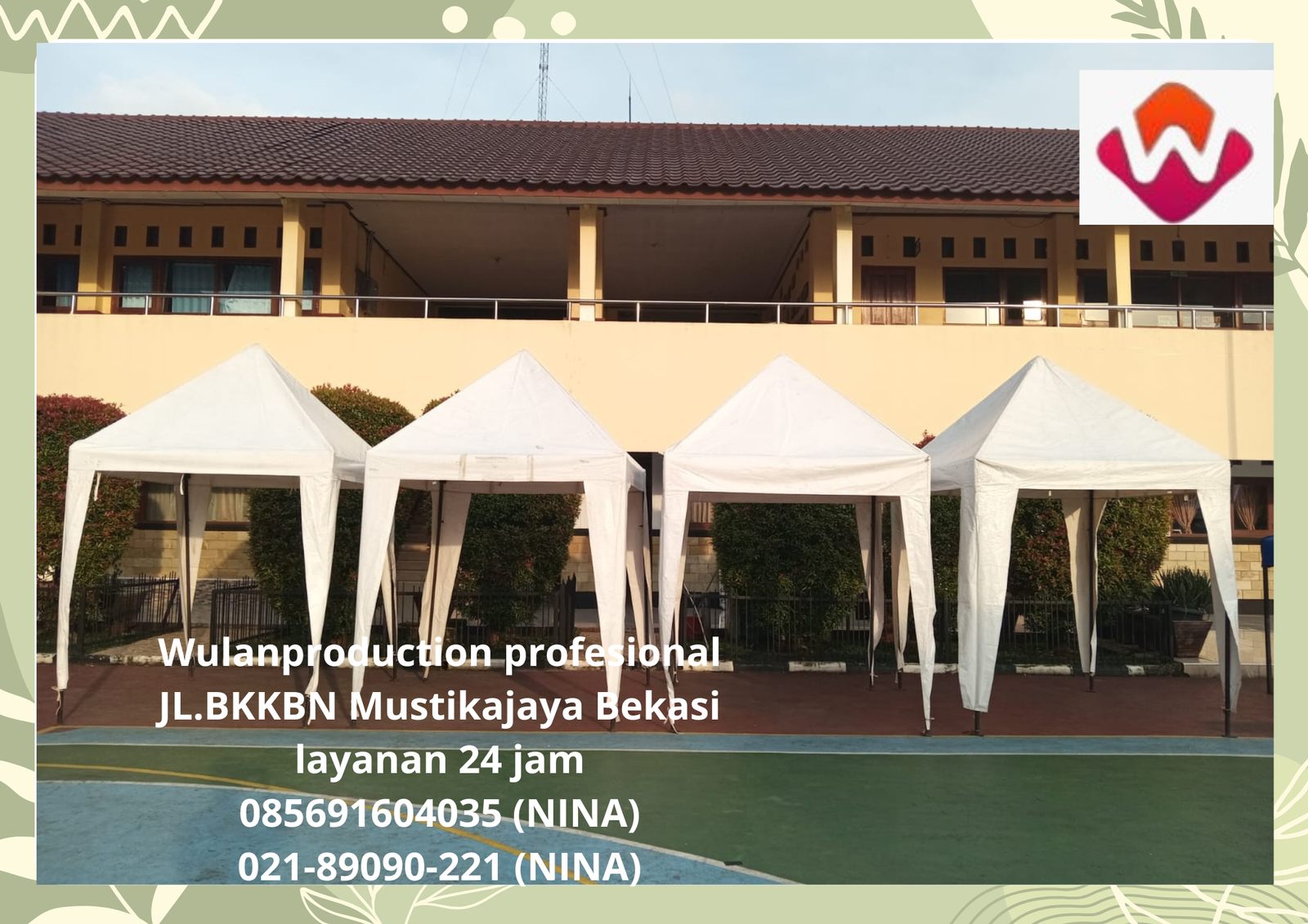 Sewa Tenda Bazar Ramadhan Atap Putih Area Jakarta