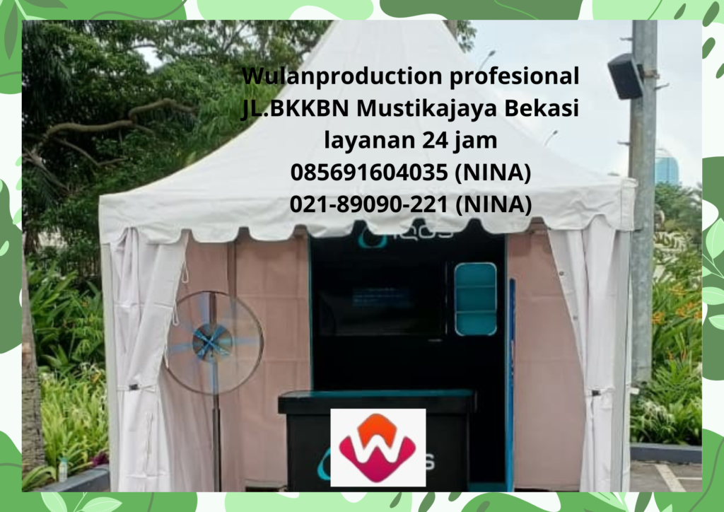 Sewa Tenda Sarnafil Tirai Putih Area Senayan Park Jakarta Pusat 