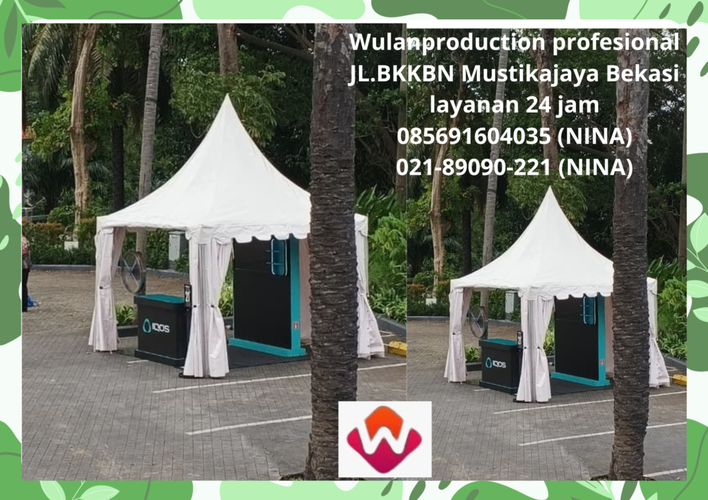 Sewa Tenda Sarnafil Tirai Putih Area Senayan Park Jakarta Pusat 