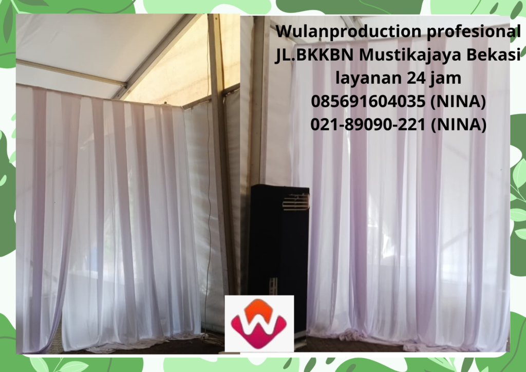 Sewa Tenda Sarnafil Tirai Putih Area Senayan Park Jakarta Pusat 