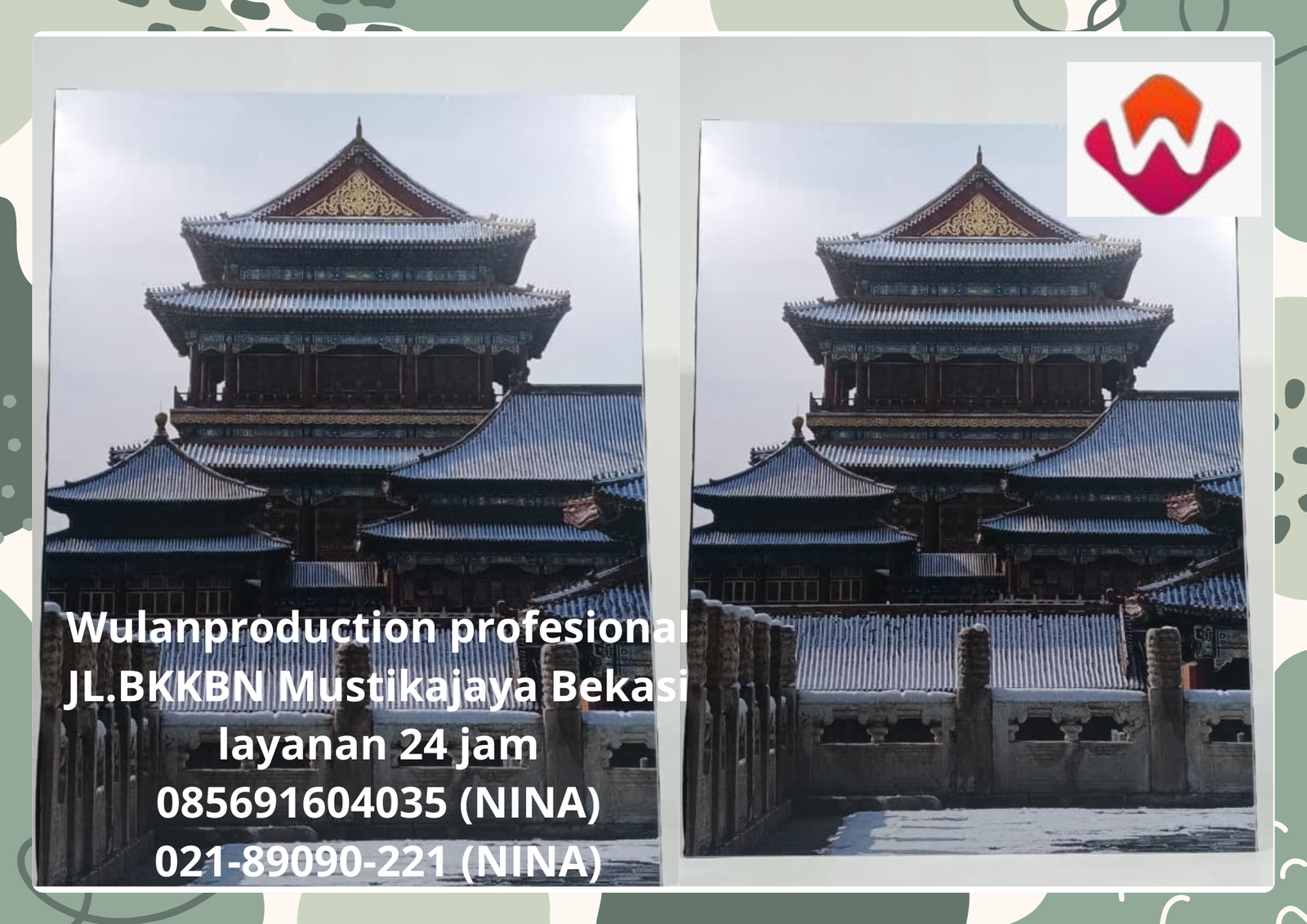 Sewa backdrop Banner Flexi China Event Sukabumi