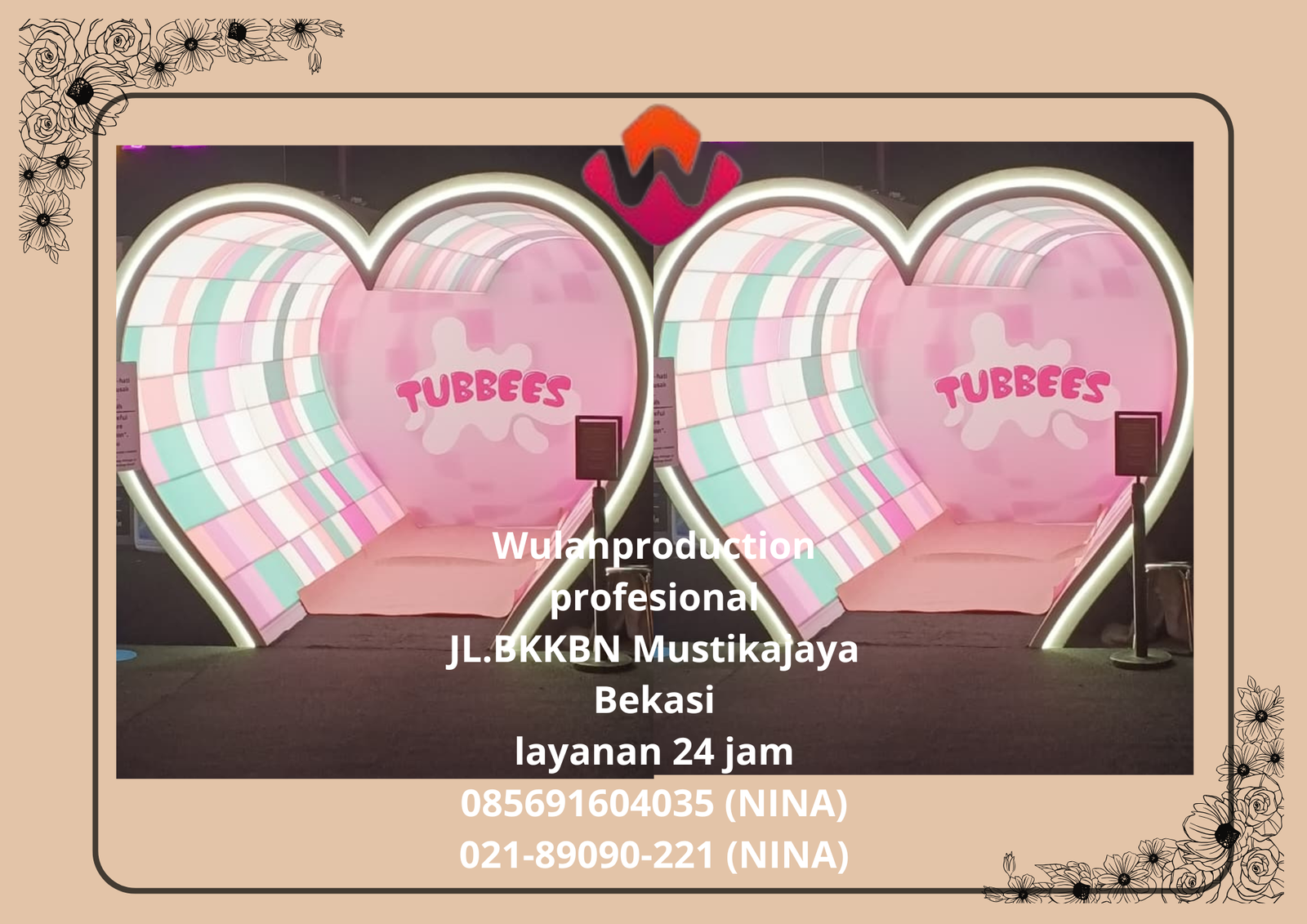 Jasa Backdrop Custom Meja Kursi Cover Terbaik Cirebon