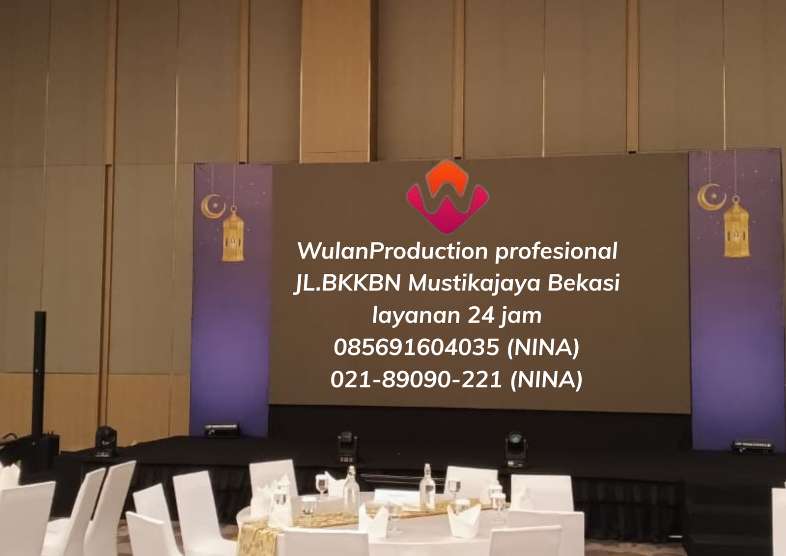 Jasa Pembuatan Backdrop Wings Fin Flexy Korea Area Cimahi