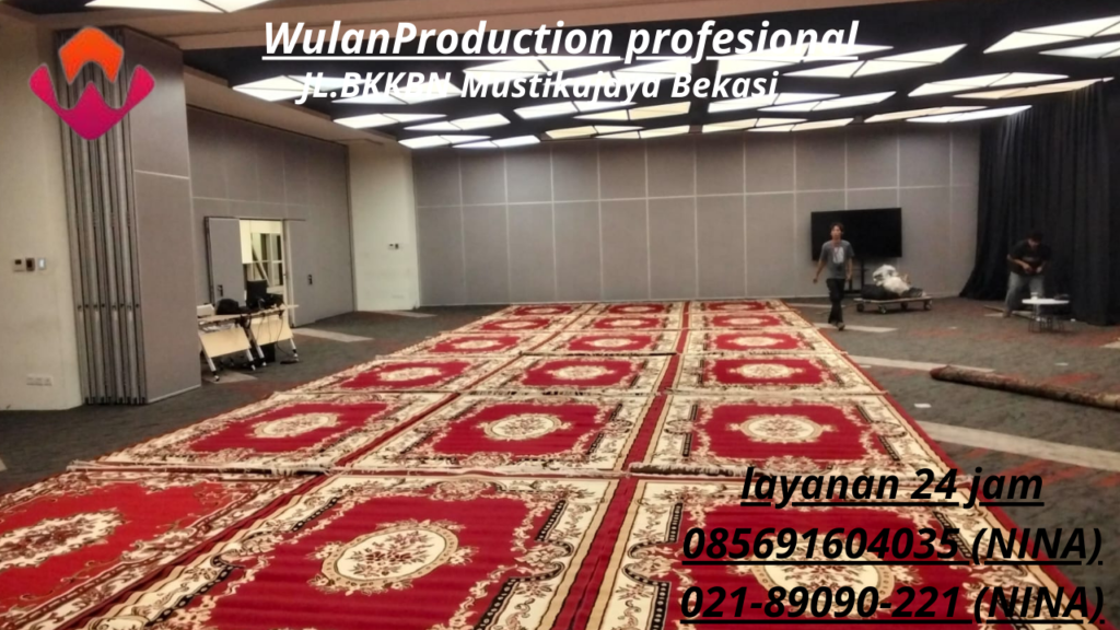 Jasa Sewa Karpet Permadani Dan karpet Sajadah Area Bogor 