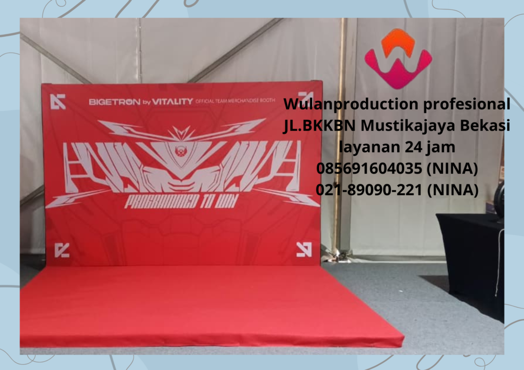 Pusat Backdrop Flexy China Fin Karpet Merah Tangerang