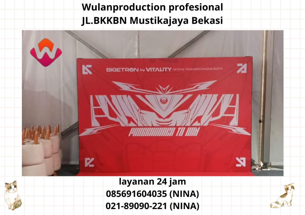 Rental Backdrop Flexy Korea Siap Kirim Free Ongkir Subang