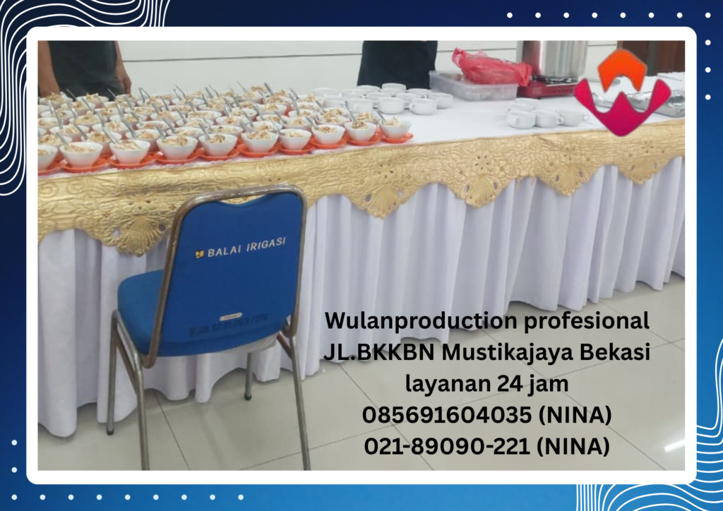 Sewa Alat Catering Dan Taplak Meja Tebar Jakarta